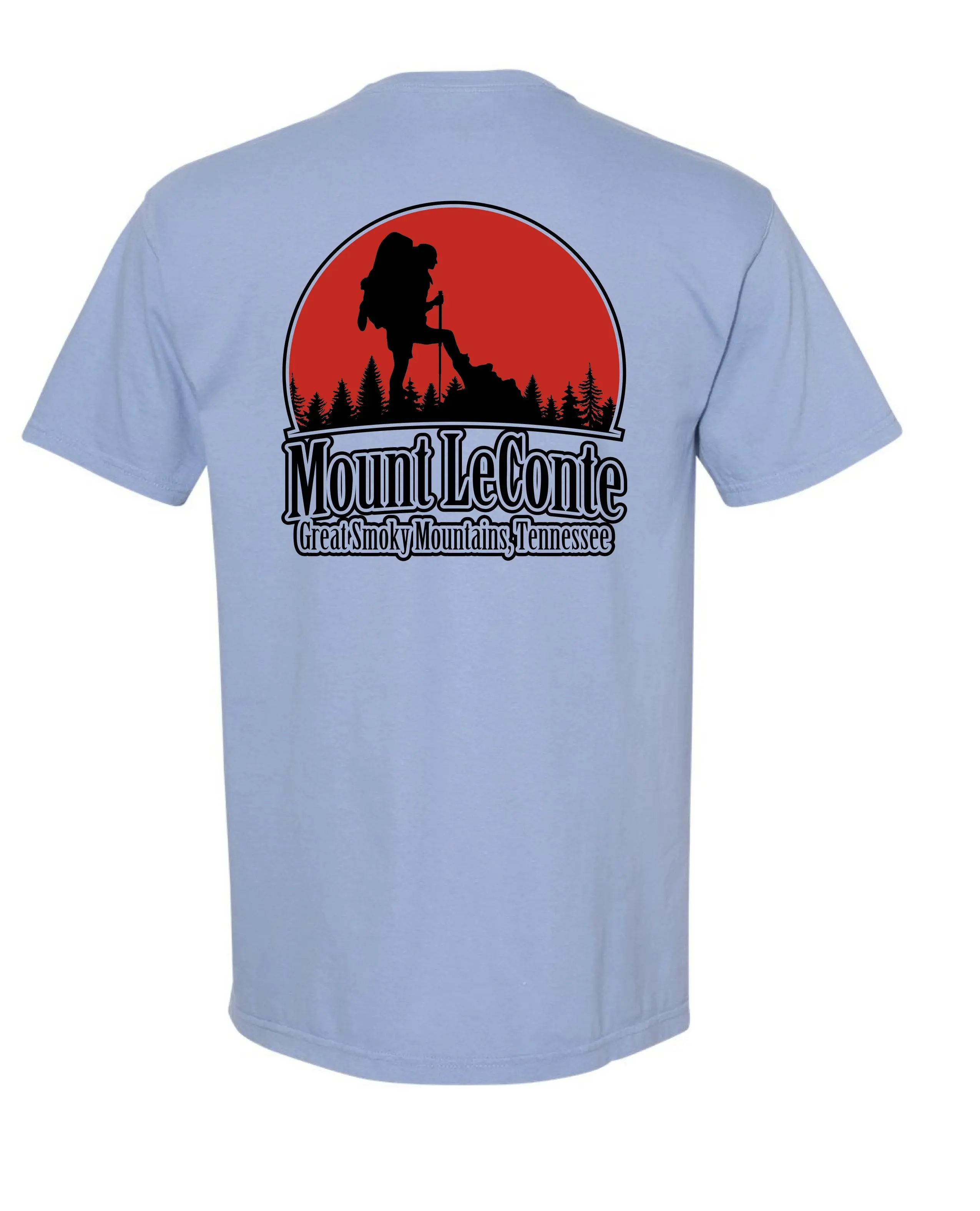 Mount Le Conte in Washed Denim, back