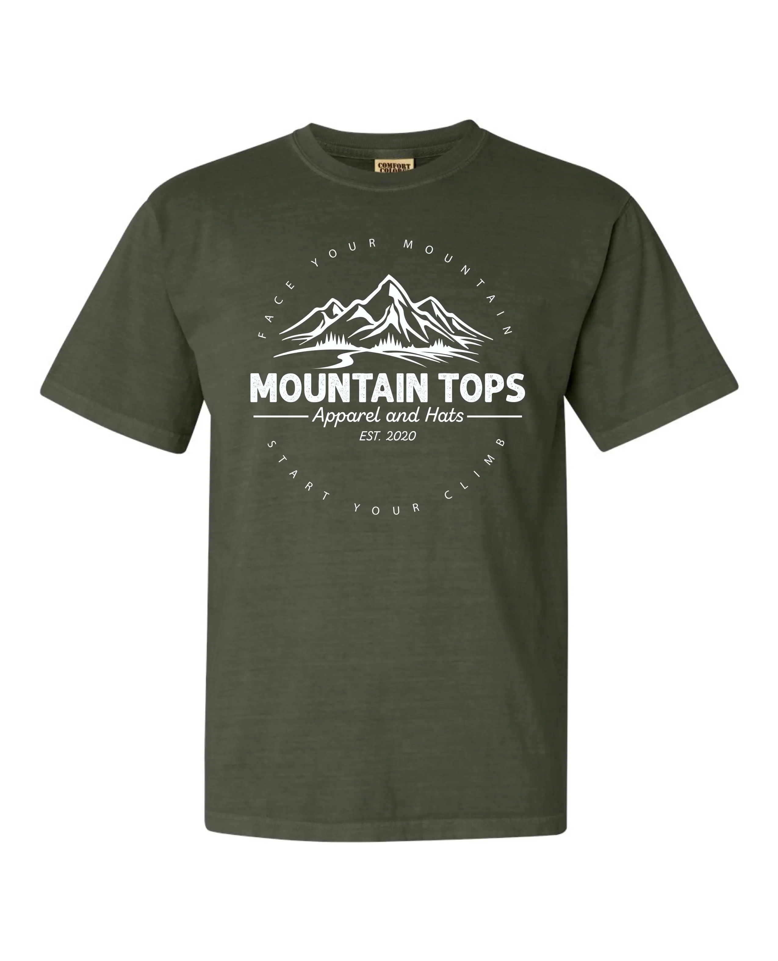 Traditional Logo in Sage, front