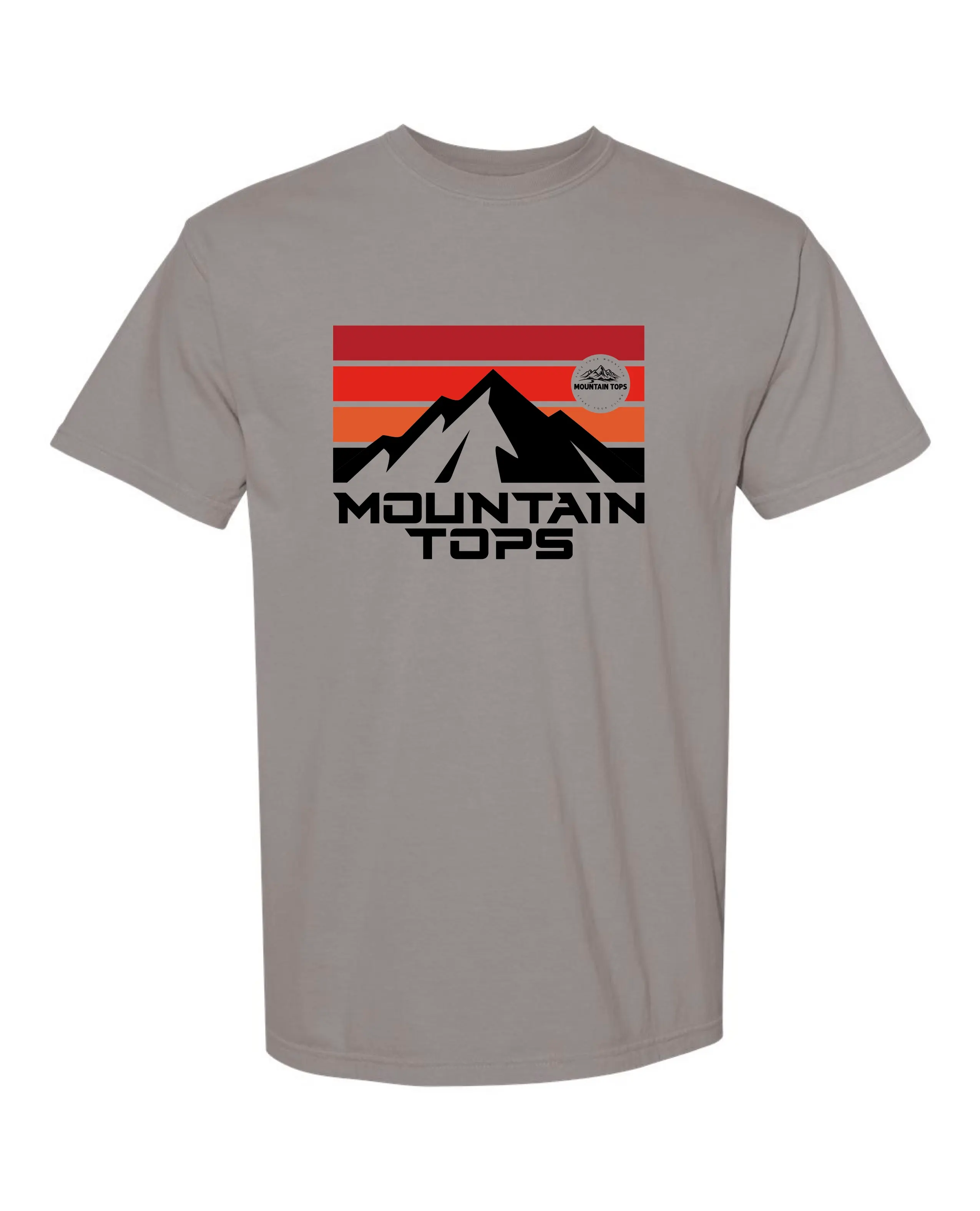 Mountain Tops UA in Grey, front